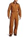 Carhartt Men's Tall Quilted Lined Duck Coverall, Brown, 38 Tall