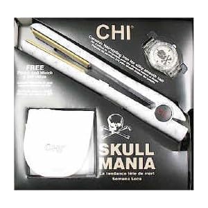 CHI 1” Ceramic Hairstyling Iron by Farouk – Skull Mania