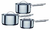 Hahn Saucepan Set Stainless Steel, 3 Piece