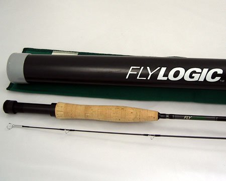 Fly Logic FLP+ 906/2 Nine Foot #6 - #7 Weight 2 Piece Fishing Rod Flyrod + Tube Made In USA