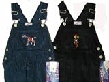 Toddler Boys Sizes 2T/3T/4T Cotton Corduroy Embroidery Bib Pocket Overall, (Prepack=24 PCS Assorted Sizes/Emb. Designs, Each $6.50)