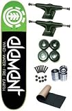 Element Fractal Green Complete Skateboard