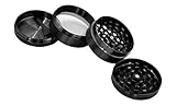 GF Pro Titanium Premium Quality Powerful 5-Piece Herb Spice Pollen Grinder