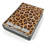 Leopard Print Design Xbox 360 HD DVD Decorative Protector Skin Decal Sticker