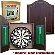 MDF Wood Dartboard Cabinet - Sporting Goods > Darts > Cabinets & Sets
