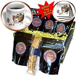 Biblical - Noahs Ark - Coffee Gift Baskets - Coffee Gift Basket by Decaf Espresso Roast