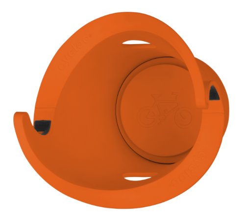 Cycloc Popsicle Wall Mounted Bike Rack: Orange