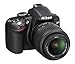 Nikon D3200 24.2 MP CMOS Digital SLR with 18-55mm f/3.5-5.6 Auto Focus-S DX VR NIKKOR Zoom Lens (Black)