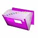 Smead Ultracolor Expanding Files, Letter Size, 12 Pockets, Fuchsia (70877)