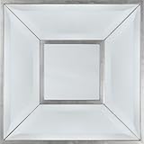 IMAGE OF Silver Leaf Small Square Mirror
