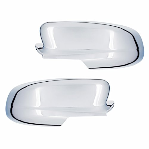 E-Autogrilles Triple Chrome Plated ABS Mirror Cover for 10-16 Ford Taurus (65-0318)