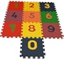 Interlocking Color Foam Puzzle Mats - Numbers 0-9