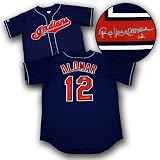 ROBERTO ALOMAR Cleveland Indians Autographed Baseball Jersey