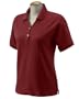 Classic Ladies' Pima Pique Short-Sleeve Polo by Devon & Jones (Style# D100W), Small, Burgundy