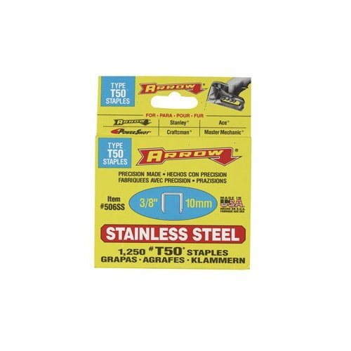 Tools: Arrow Fastener 506SS1 Stainless Steel Staple
