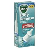 Search : Vicks Early Defense Nasal Decongestant Microgel Spray, 0.5-Ounce Bottle (Pack of 2)