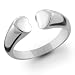 Tiffany Inspired Sterling Silver Tenderness Heart Ring