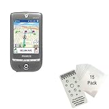 Clear Anti-glare Screen Protector for the Pharos GPS 525P - Gomadic Brand