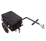 FoxHunter Bike Bicycle Cycle Luggage Cargo Trailer Carrier With 16