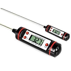 Digital LCD Food Thermometer Cooking Probe