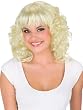 Poof Bangs Blonde Wig Curly Wig Theatre Costumes Wigs