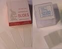 72 Blank Microscope Slides and 100 Square Cover Glass