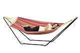Amazonas EL-4210000 Beach Set H&auml;ngematte, Belastbarkeit 90kg, Liegefl&auml;sche 200 x 80cm