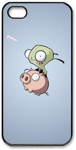 Invader Zim Gir and Piggy Customizable iphone 5 Case by icasepersonalized