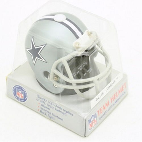 Electronics: Dallas Cowboys Football Helmet Alarm Clock