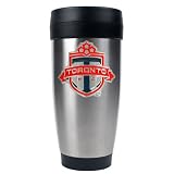 Toronto FC MLS 16oz Stainless Steel Travel Tumbler - Primary Team Logo