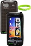 Premium Black TPU Skin Case for HTC Desire Z A7272. CrazyOnDigital Brand Pa ....