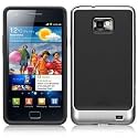 SGP ギャラクシー S2 ケース Neo Hybrid【 サテン・シルバー 】液晶保護シートセット for Samsung Galaxy S2