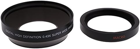 Ewelldone Wide Angle 0.43x Fisheye Lens 67mm