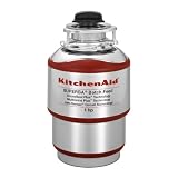 KitchenAid 1 HP Garbage Disposal with Sound Insulation KBDS100T