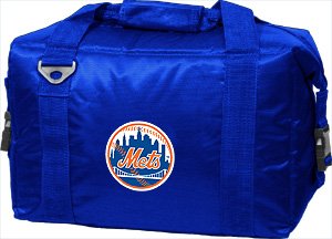New York Mets MLB 24 Pack Insulated Party Cooler Red