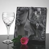Review John Jenkins  / Calypso Lead Crystal Red Wine Glasses - Set of 2