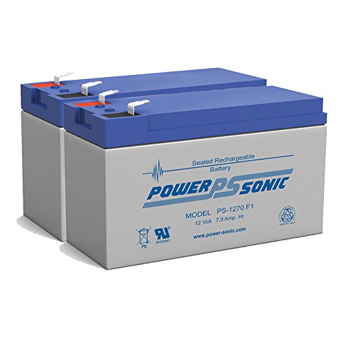 12V 7AH BATTERY 6-DW-7 12V 7AH 10hr SHAOXING HUITONG REPL - 2 Pack