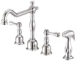 Danze Opulence Kitchen Faucet w Spray Nickel D414357PNV