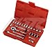 JTC-H223B 1/4 Drive 23pc Socket Set