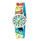 Nickelodeon Kids' SBP029T Sponge Bob Time Teacher Gift Tin Watch