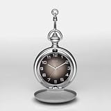 RELIC Connor Silver Pocket Watch