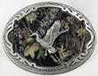 Mossy Oak Duck Hunting Enamel Pewter Buckle ,Sport Buckle