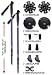 Sports : Nordic Walking Set 13tlg.