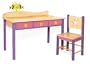 Room Magic Desk/Chair Set, Tropical Seas Natural