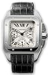 NEW CARTIER SANTOS 100 XL MENS STEEL WATCH W20090X8