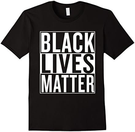 Men's Black Lives Matter Race Unity Say No Racism T-shirt 3XL Black
