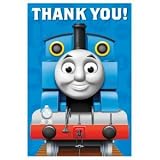 Thomas the Tank Thank-You Notes (8) Party Supplies