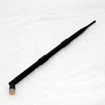 +9.5dBi Omni 2.4GHz WiFi antenna with RP-SMA for Netgear, Belkin, Buffalo, D-Link, Alfa Routers & Adapters