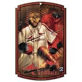 St. Louis Cardinals Wood Sign w/ Throwback Jersey Quality Graphics Matte Finish Laminate Top