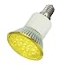 LED Strahler, (LED Beleuchtung), Best&uuml;cktmit 24 superhellen LED&acute;s LED SPL E14 gelb 24 LEDs 150 LUX